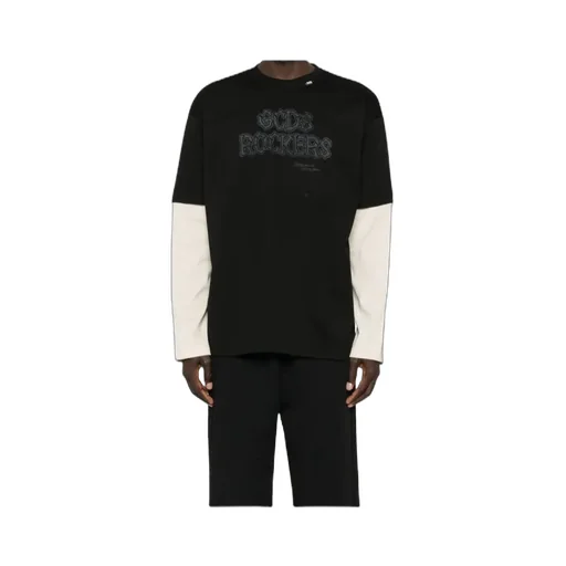 Gcds Rockers Printed Long-Sleeved T-Shirt