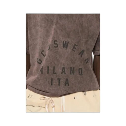 Gcds Faded Distressed T-Shirt