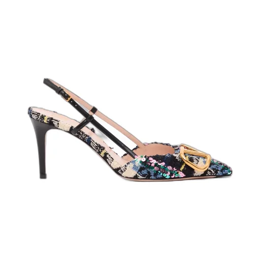 Pointed High-Heeled Sandals