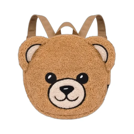 Moschino Kids Teddy Bear Zip-Up Backpack