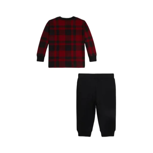 Logo-Print Check-Pattern
