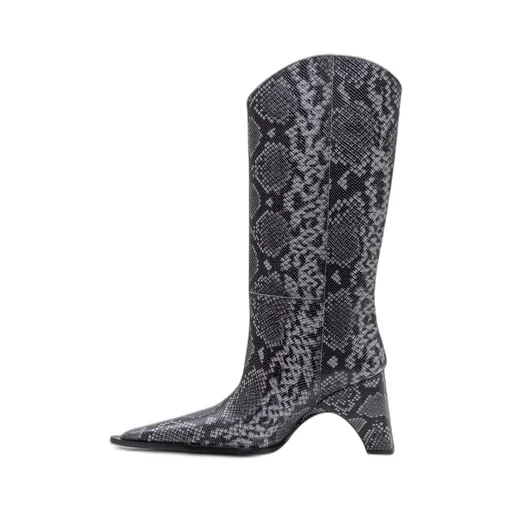 Coperni Bridge Embossed Cowboy Boots