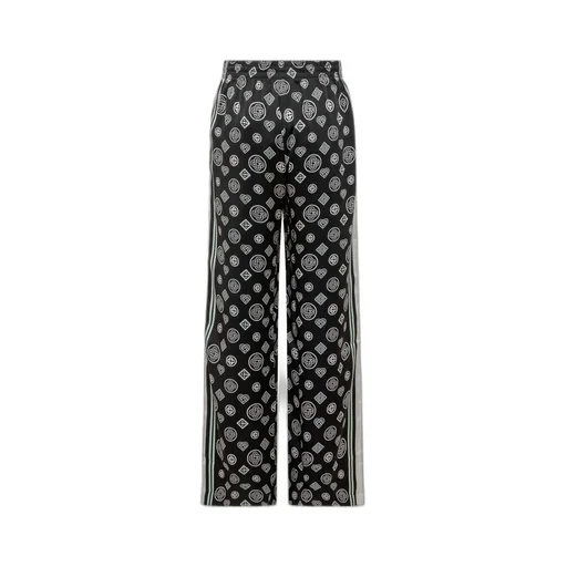 Casablanca Printed Wide-Leg Pants