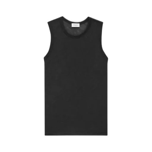 Saint Laurent Crewneck Sleeveless Tank Top