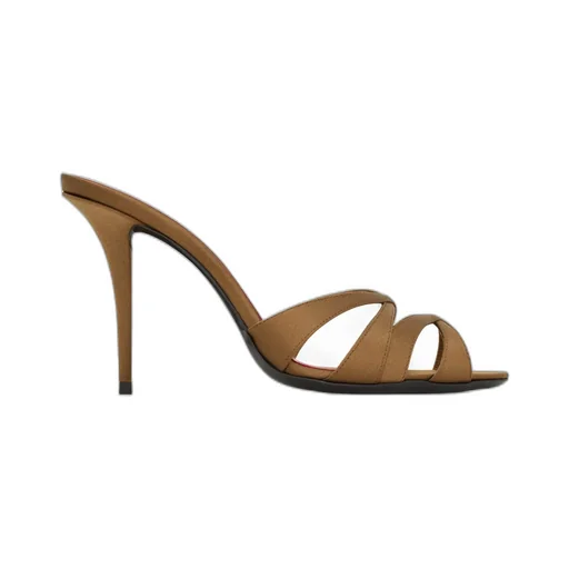 Saint Laurent Chandelle Open Toe Mules