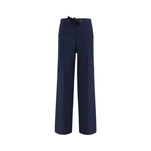 Forte Forte Drawstring Wide-Leg Pants