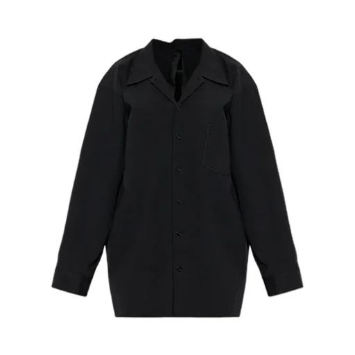 Mm6 Maison Margiela Technical Poplin Shirt Dress