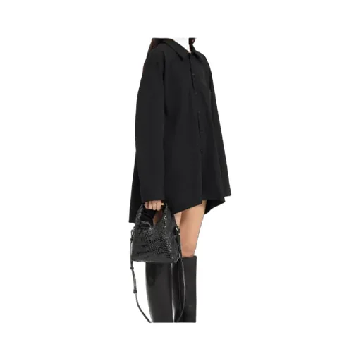 Mm6 Maison Margiela Technical Poplin Shirt Dress