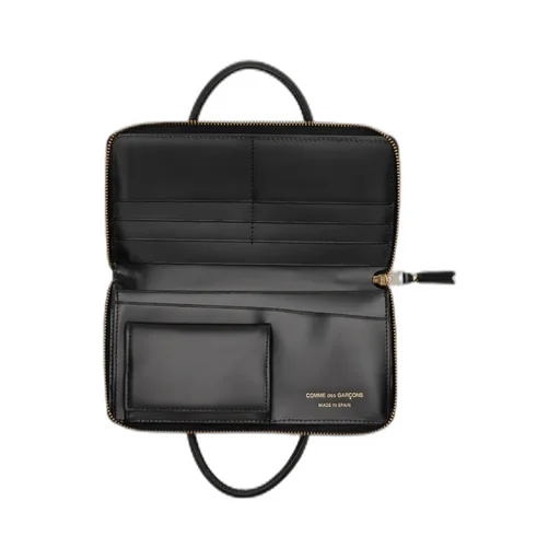 Comme Des Garons Wallet Logo Embossed Wallet