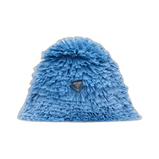 Prada Triangle-Logo Bucket Hat