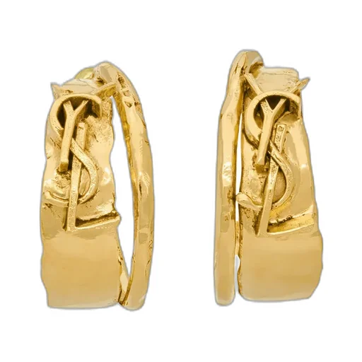 Saint Laurent Large Cassandre Earrings