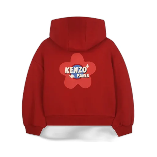 Split-Sleeve Hooded Top