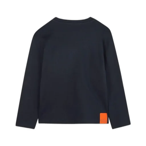 Logo-Print Long-Sleeve Top