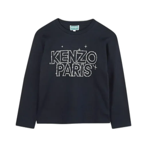 Logo-Print Long-Sleeve Top