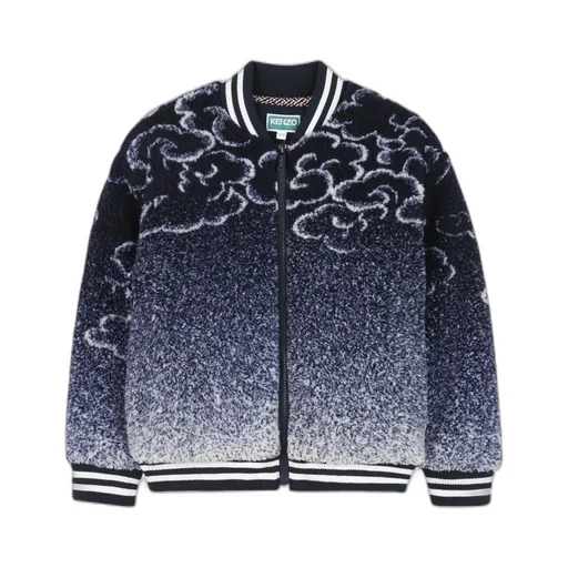 Tiger-Print Bomber Jacket