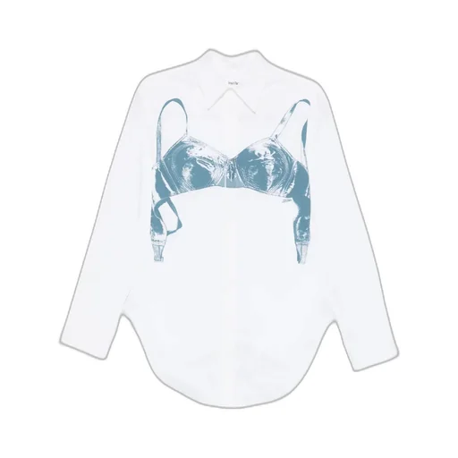 Jean Paul Gaultier Bra Print Shirt