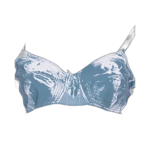 Jean Paul Gaultier Bra Print Shirt