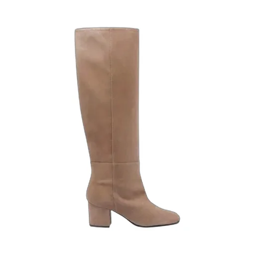 Via Roma 15 Round Toe Suede Boots