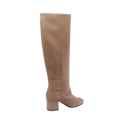 Via Roma 15 Round Toe Suede Boots