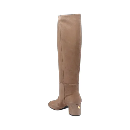 Via Roma 15 Round Toe Suede Boots