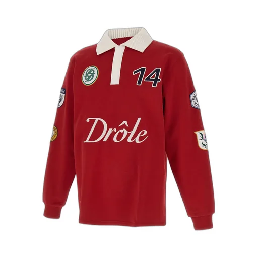 Long-Sleeved Polo Shirt