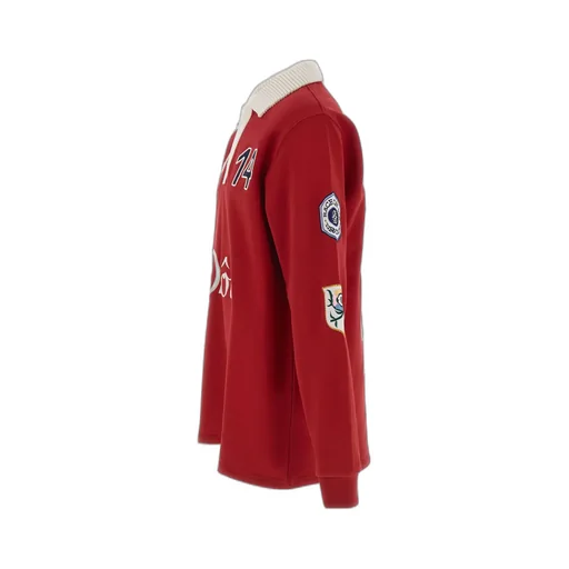Long-Sleeved Polo Shirt