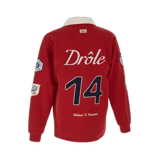 Long-Sleeved Polo Shirt