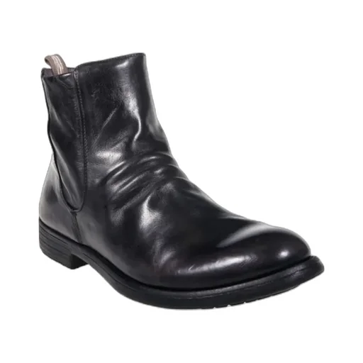 Officine Creative Hive Buffalo Leather Boots