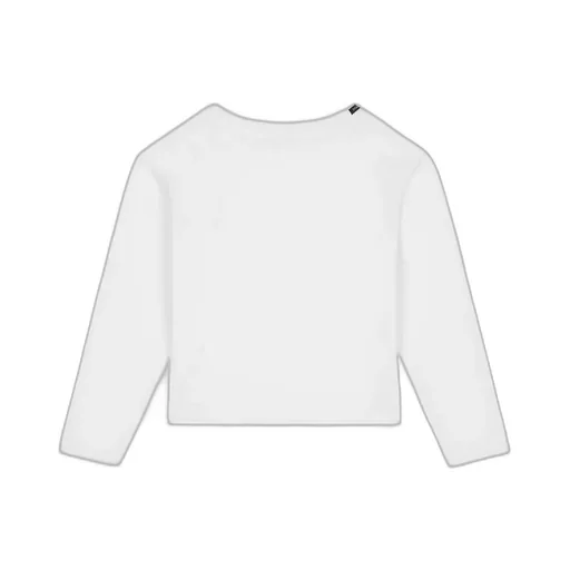 Floral-Embroidered Long-Sleeve T-Shirt