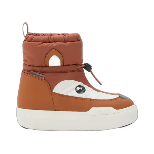 Park Strap Animal-Face Padded Snow Boots