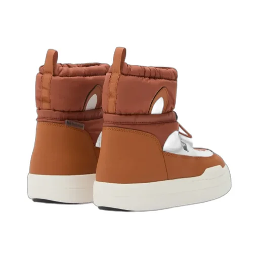 Park Strap Animal-Face Padded Snow Boots