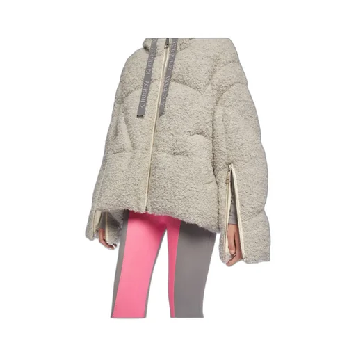 Khrisjoy Bouclé Zip-Up Oversized Jacket
