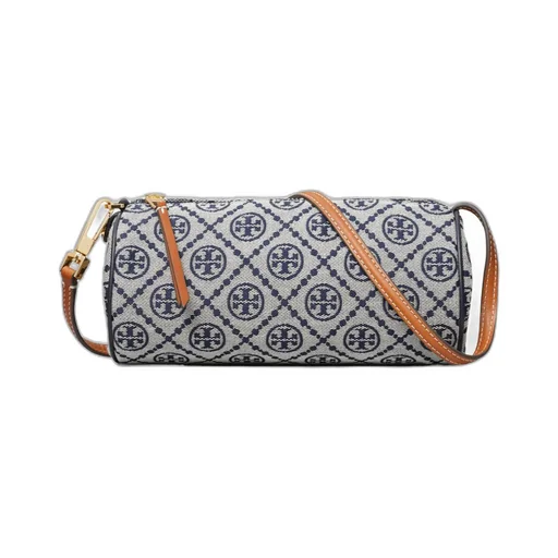 Tory Burch T Monogram Cylinder Bag