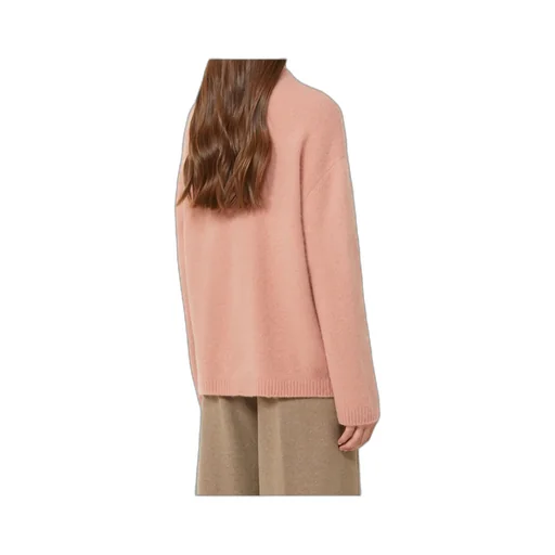 Boxy Jumper In Stretch Cashmere Yarn