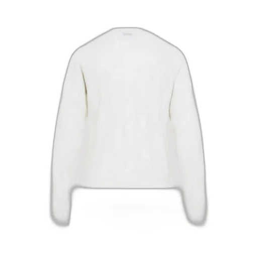 Cable-Knit Round-Neck Sweater