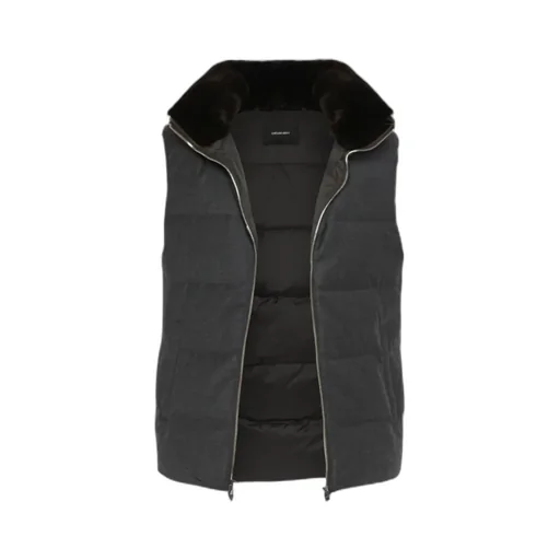 Fur-Collar Gilet
