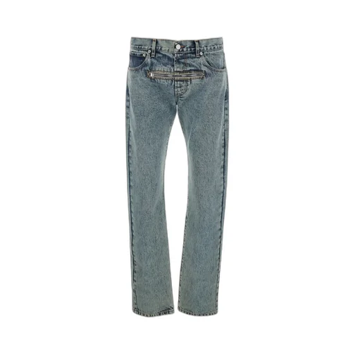 Jordanluca Zip-Pocket Slim Jeans
