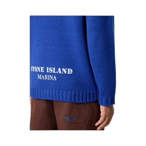 High-Neck Zip-Front Sweater