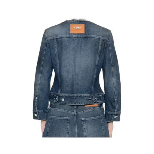 Long-Sleeved Denim Jacket