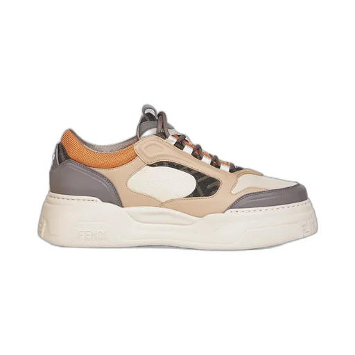 Fendi Panelled Platform Sneakers