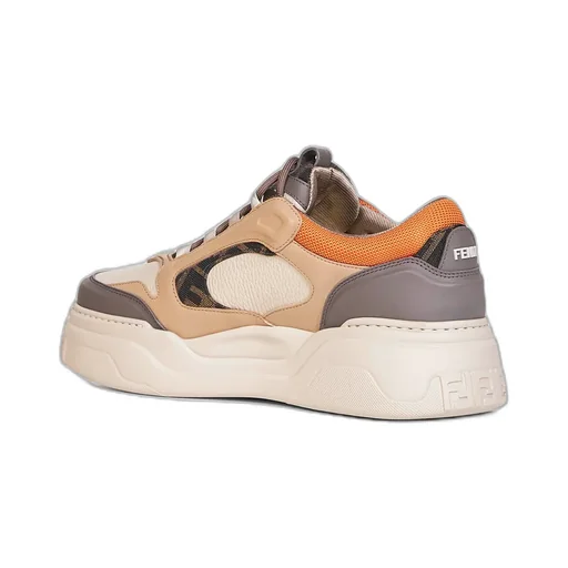 Fendi Panelled Platform Sneakers