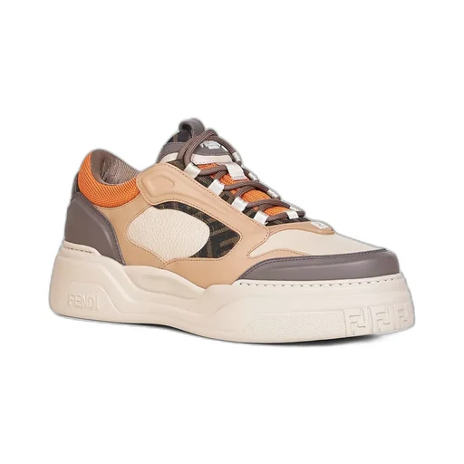 Fendi Panelled Platform Sneakers