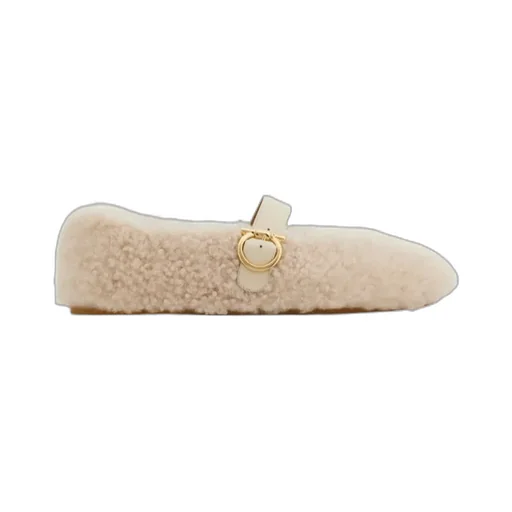 Shearling Ballet Flat
