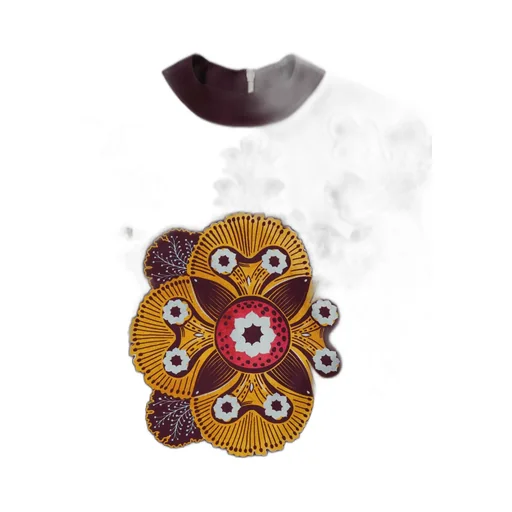 Floral-Print Long-Sleeve Blouse