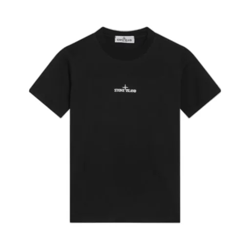Stone Island Junior Logo Printed Crewneck T-Shirt