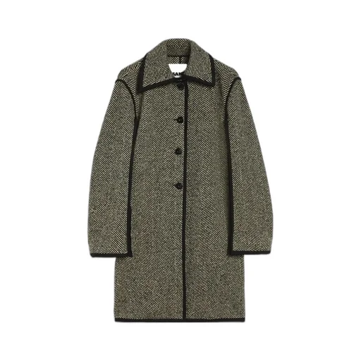Jil Sander Tweed Coat