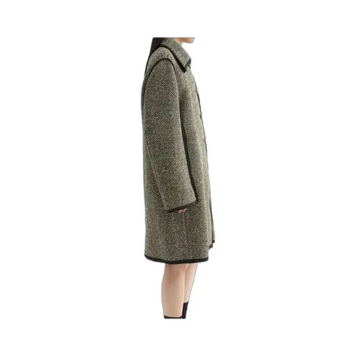 Jil Sander Tweed Coat