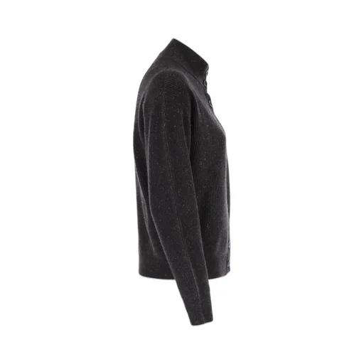 Peserico Button-Up High Neck Cardigan