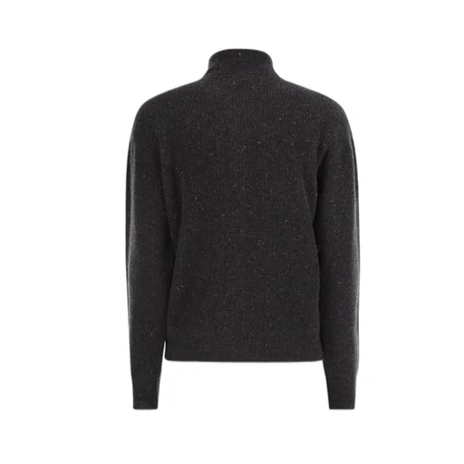 Peserico Button-Up High Neck Cardigan