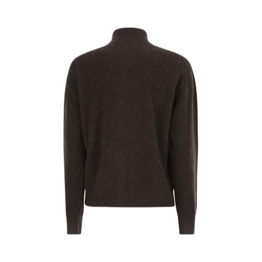 Peserico Button-Up High Neck Cardigan